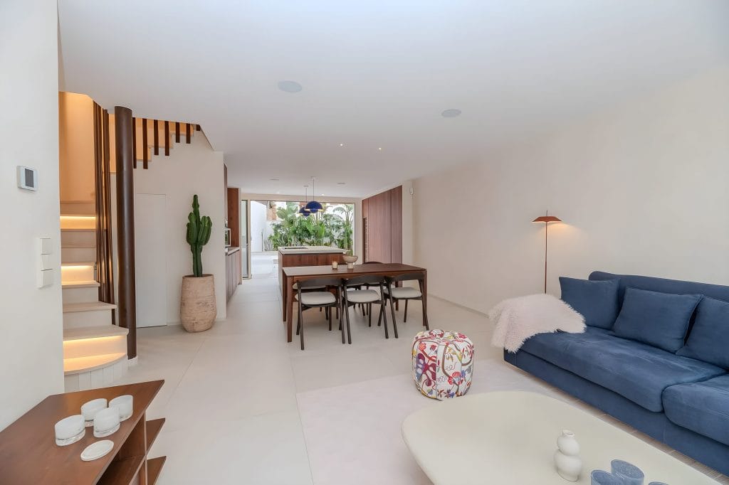 Living room by Studio Butters, one of the top Balearic Islands interior designers, image credit Santiago Ferreyra and Giacomo Neri