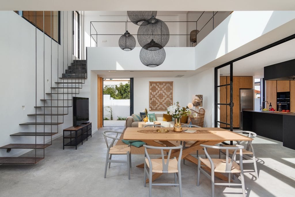 Open plan living by Bconnected studio, one of the top Balearic Islands interior designers