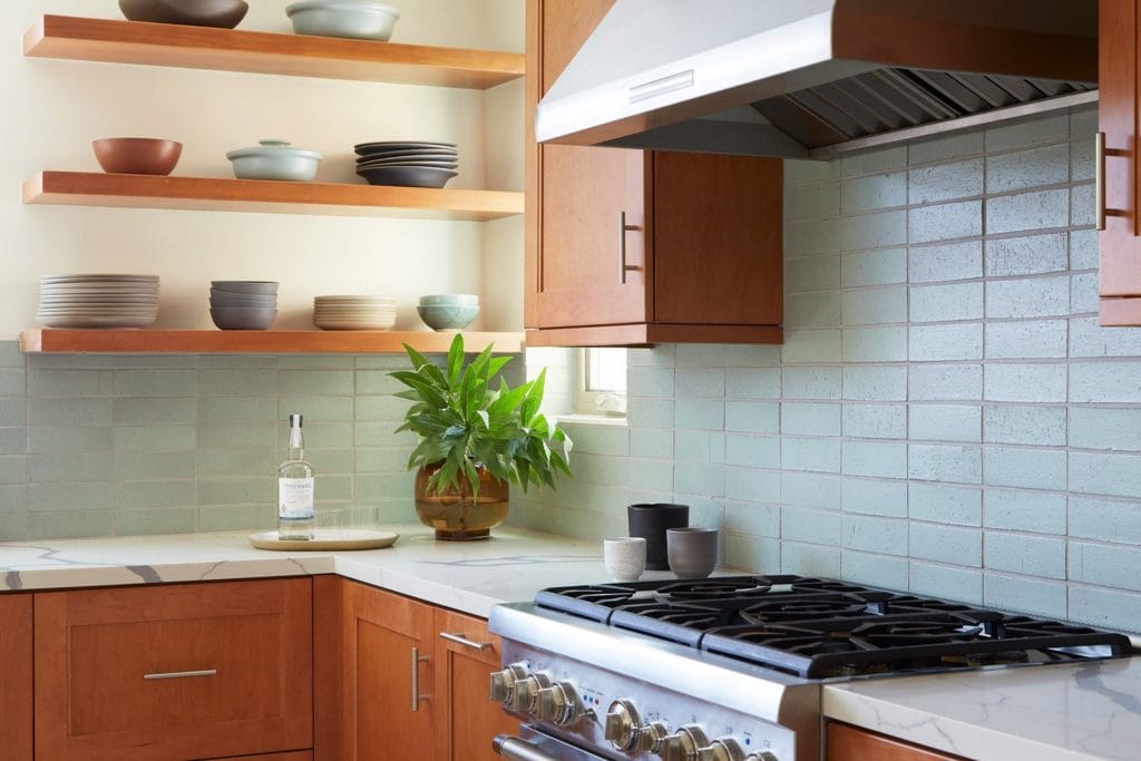 Contemporary neutral kitchen colors by DECORILLA designer, Bridget B.