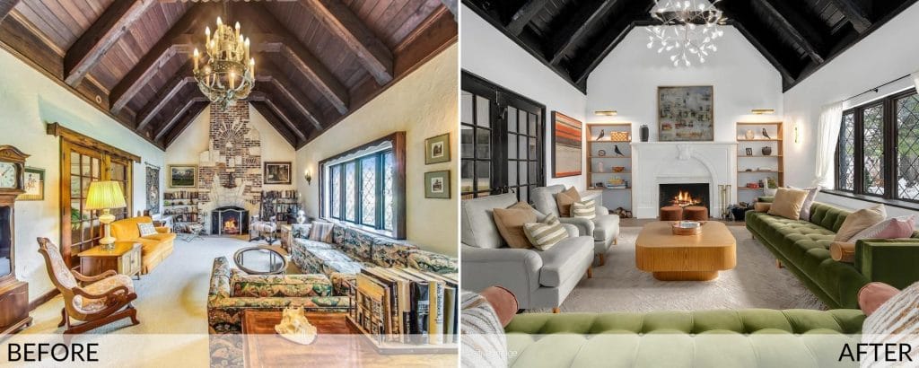 Harold Zook house before and after design by Decorilla