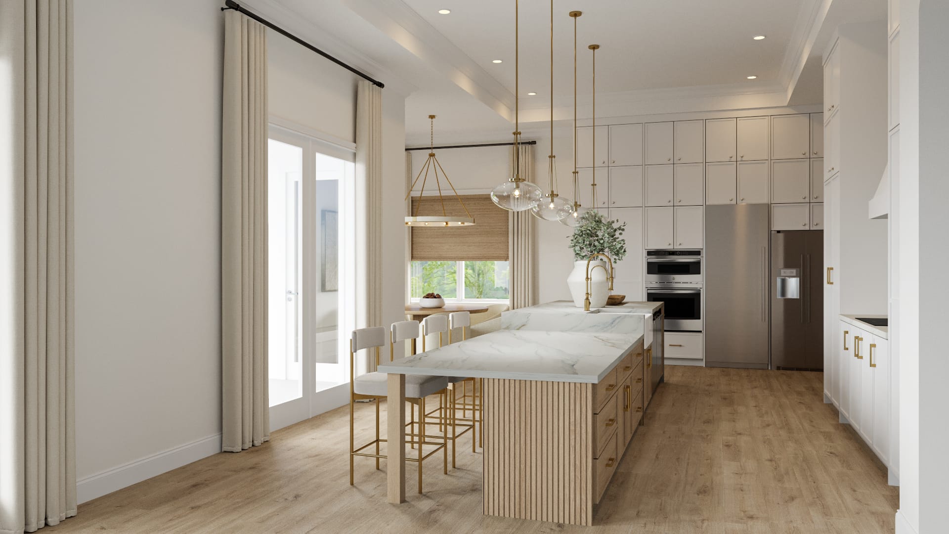 Before & After: Modern Transitional Kitchen and Bathroom Reno ...
