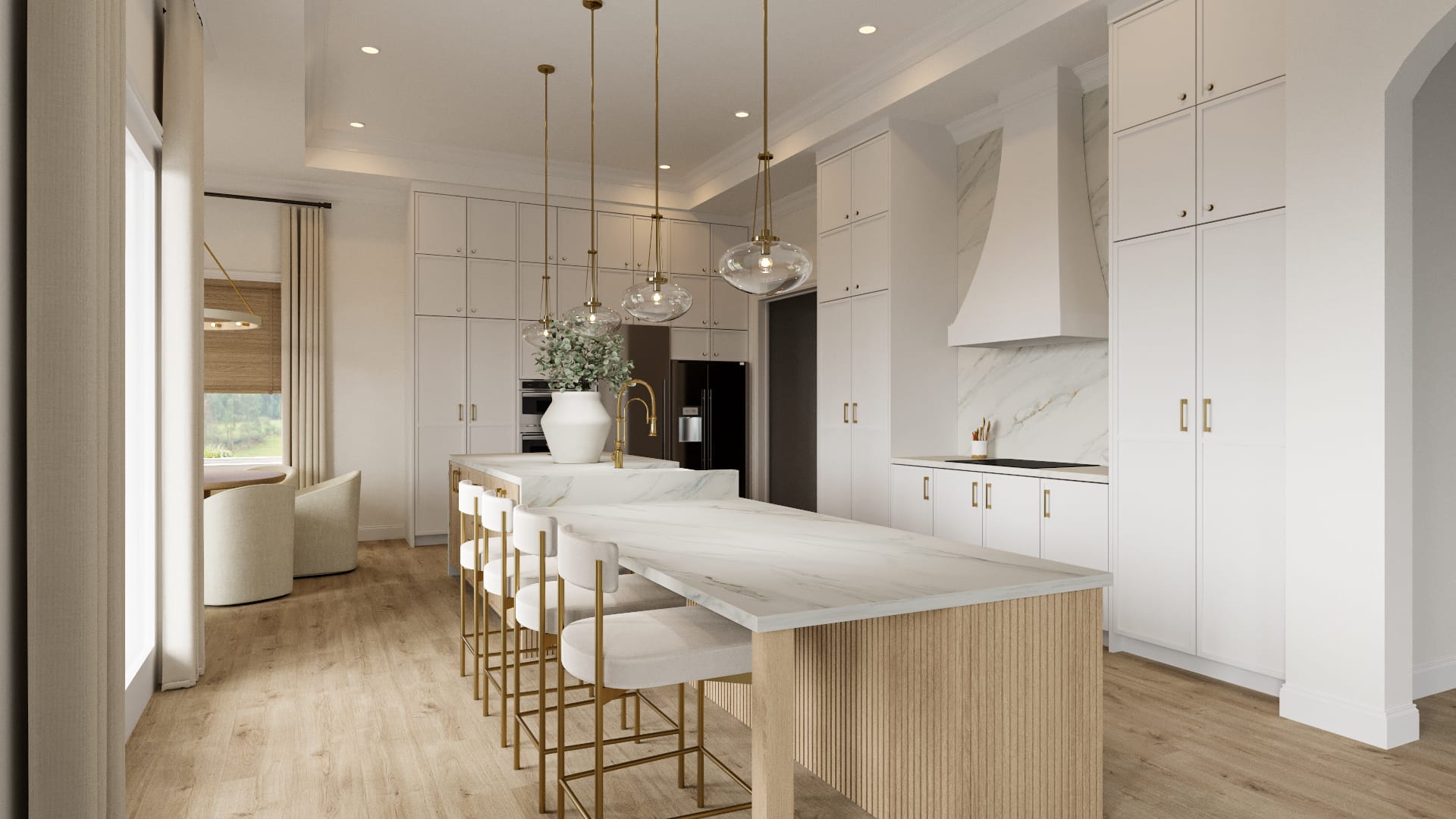 Before & After: Modern Transitional Kitchen and Bathroom Reno ...