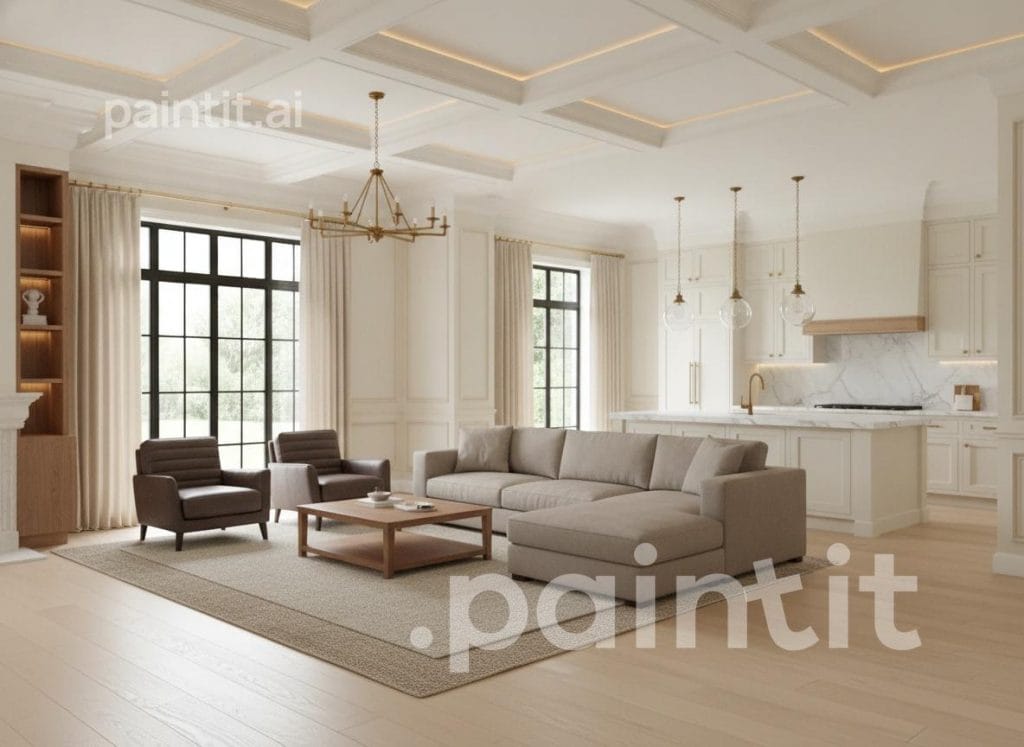 PaintIt AI room decorator result