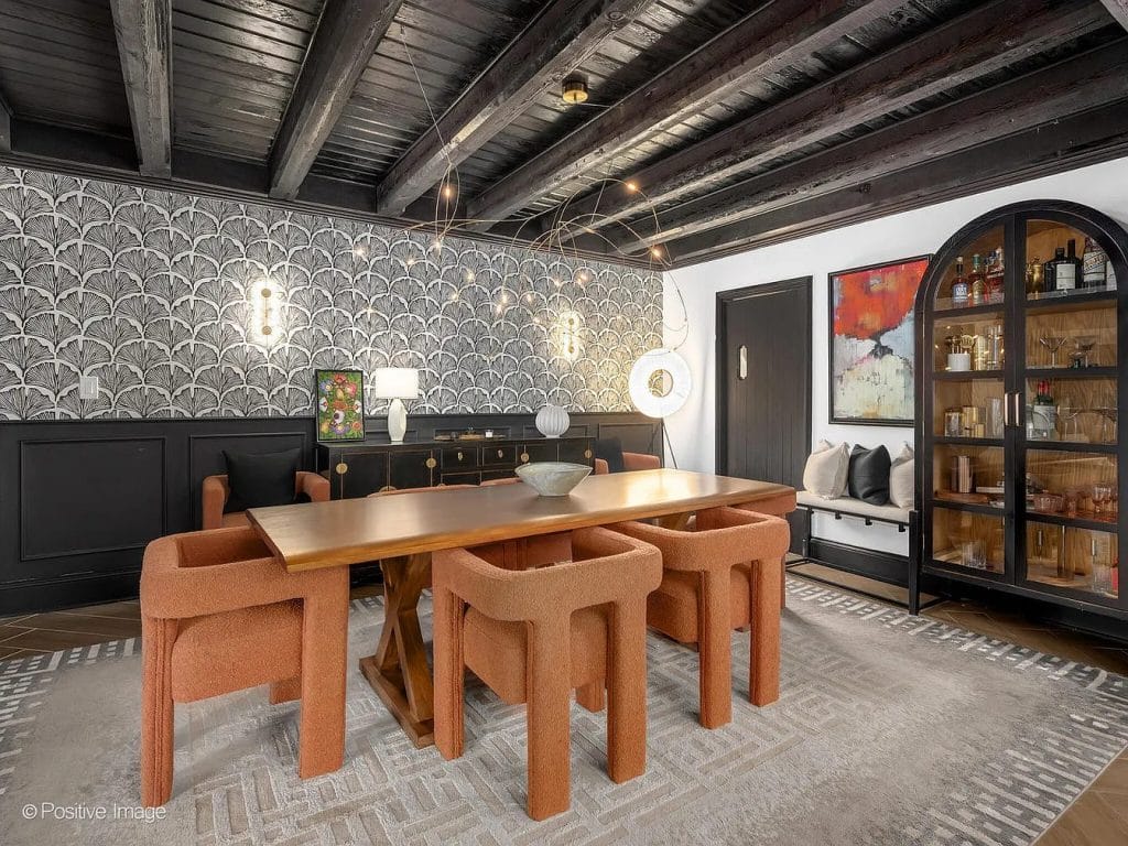 Storybook house dining room redesign by Decorilla
