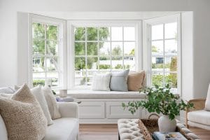 Typical Mother's Day gift ideas in a cozy living room by Decorilla designer Denise R.