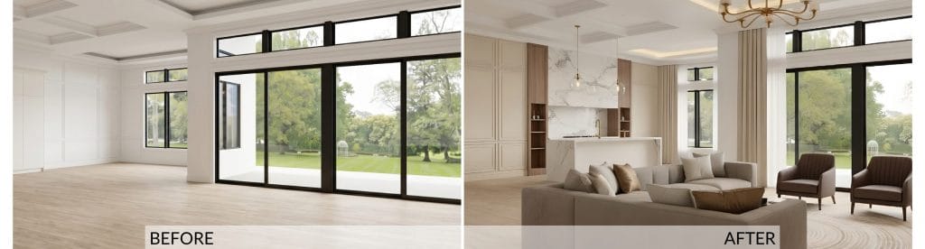 Visualize AI before and after
