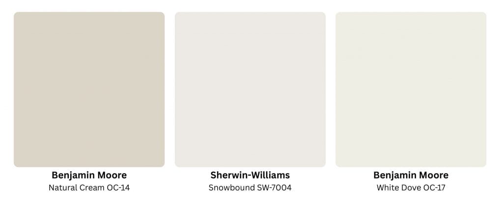 Warm neutral shades by DECORILLA