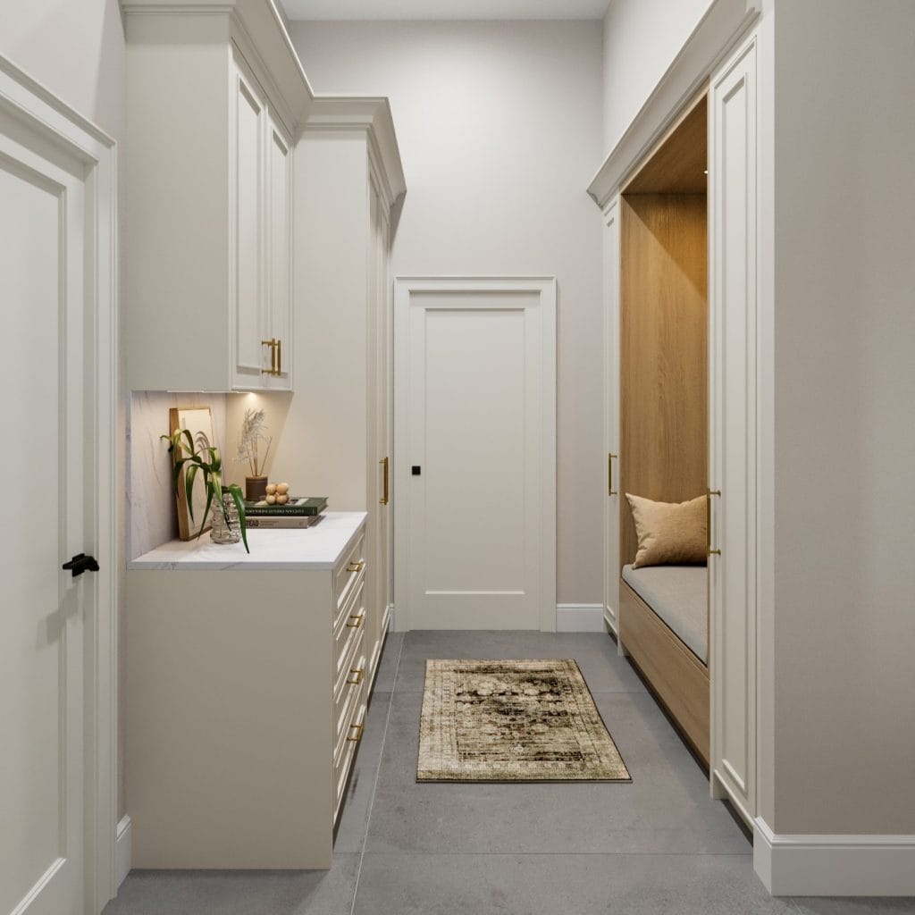 Utility rooms design by Decorilla, the mudroom