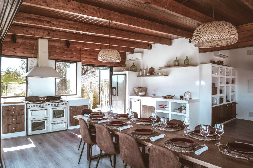 Mediterranean style open living by Decorilla designer, Jasmine. .jpg