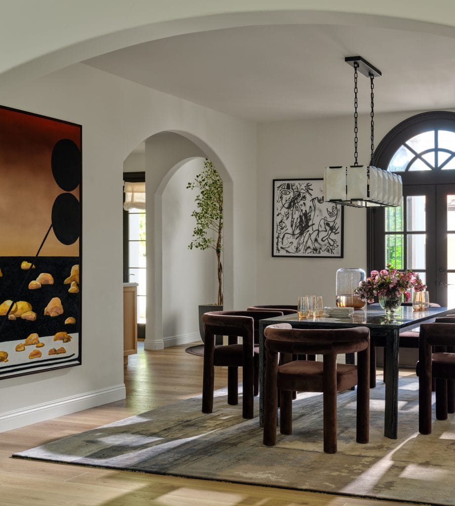 Personalized dining room interior by Decorilla designer, Teresa W.