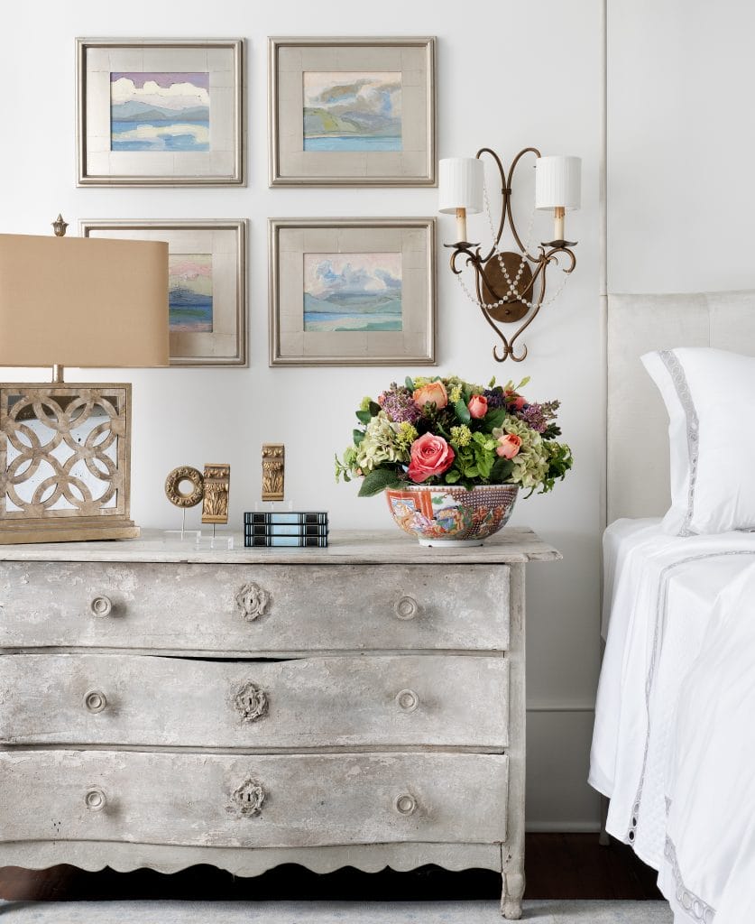 Shabby chic interior design style by Decorilla designer, Lauren L