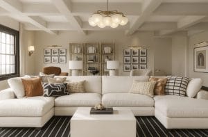 Living room by one of Decorilla designers, Stacy D.