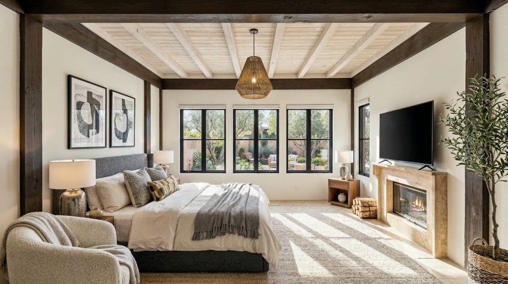 Modern rustic room makeovers by Decorilla