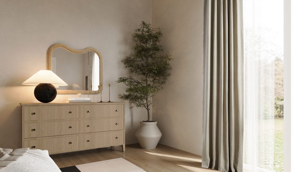 Organic modern room makeovers by Decorilla
