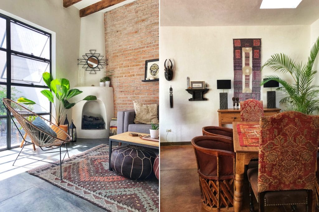 Rooms with Southwest style by Decorilla designer, Christine M.