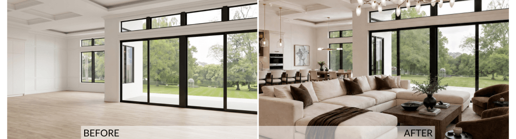 Decorilla before and after
