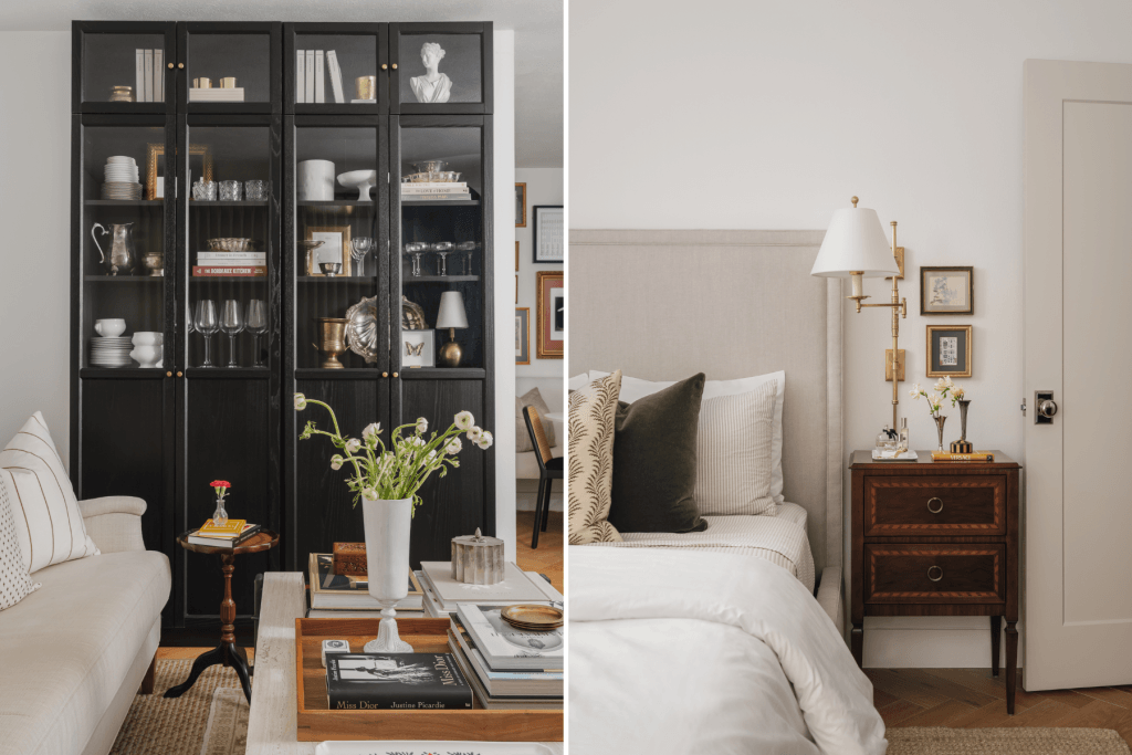 Interiors by Decorilla designer, Christina M., expertly blending the old with the new